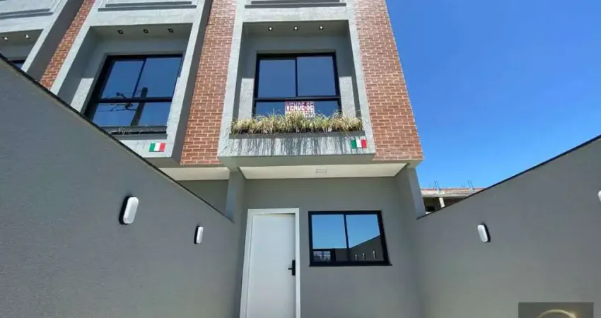 Sobrado à venda, 2 suítes no  sertão do trambudo, 108.00m² privativos pagamento facilitado direto com proprietário