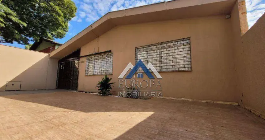 Casa com 3 dormitórios, 355 m² - venda por R$ 950.000,00 ou aluguel por R$ 3.000,01/mês - Centro - Londrina/PR