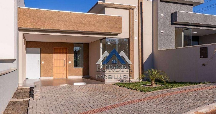 Casa com 3 dormitórios à venda, 80 m² por R$ 540.000,00 - Morada das Flores Azaleias - Cambé/PR