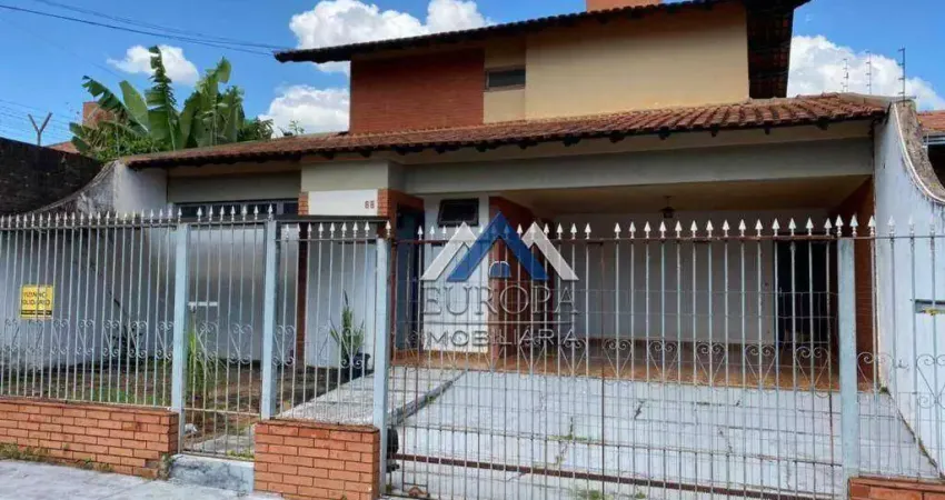 Casa, 330 m² - venda por R$ 1.050.000,00 ou aluguel por R$ 5.500,01/mês - Jardim Santo Antônio - Londrina/PR