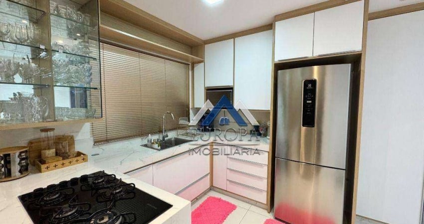 Casa próximo ao estádio do café, com 3 dormitórios à venda, 130 m² por R$ 500.000 - Jardim Império do Sol - Londrina/PR