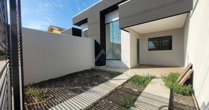 Casa com 3 dormitórios à venda, 98 m² por R$ 350.000,00 - Leonor - Londrina/PR