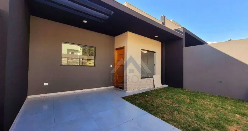 Casa com 3 dormitórios à venda, 70 m² por R$ 310.000,00 - Jardim Strass - Londrina/PR