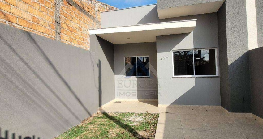 Casa com 2 dormitórios à venda, 58 m² por R$ 275.000,00 - Jardim Colúmbia D - Londrina/PR