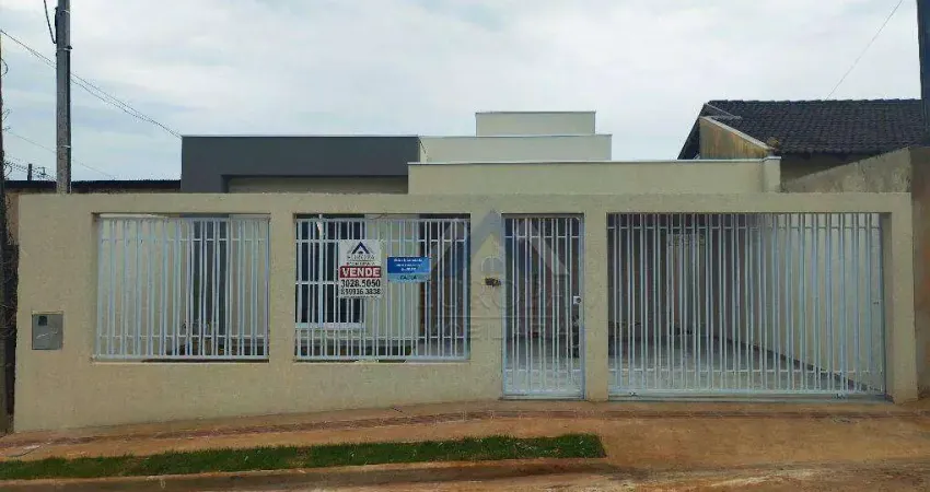 Casa com 3 dormitórios à venda, 105 m² por r$ 520.000,00 - jardim alphaville - londrina/pr