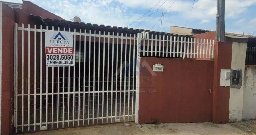Casa com 3 dormitórios à venda, 70 m² por r$ 192.000,00 - catuai - londrina/pr