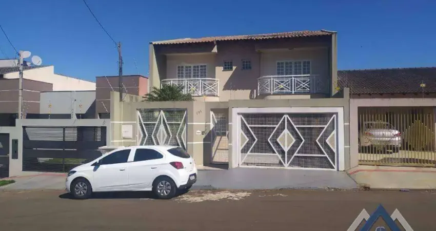 Sobrado com 4 dormitórios, 255 m² - venda por r$ 890.000,00 ou aluguel por r$ 3.500,01/mês - coliseu - londrina/pr