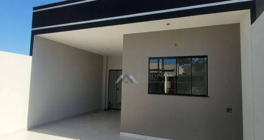 Casa com 2 dormitórios à venda, 70 m² por r$ 280.000,00 - jardim parana - cambé/pr