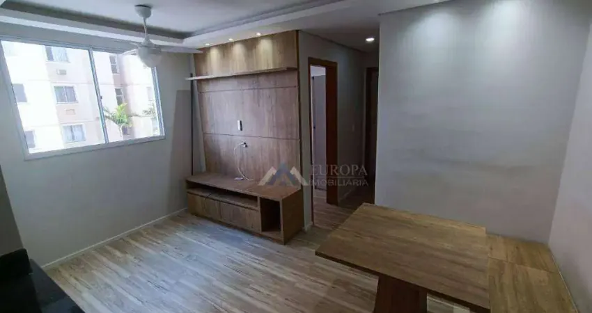 Apartamento com 2 dormitórios à venda, 45 m² por r$ 265.000,00 - aquaville - londrina/pr