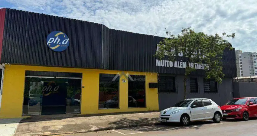 Barracão para alugar, 1000 m² por r$ 15.000,00/mês - centro - londrina/pr