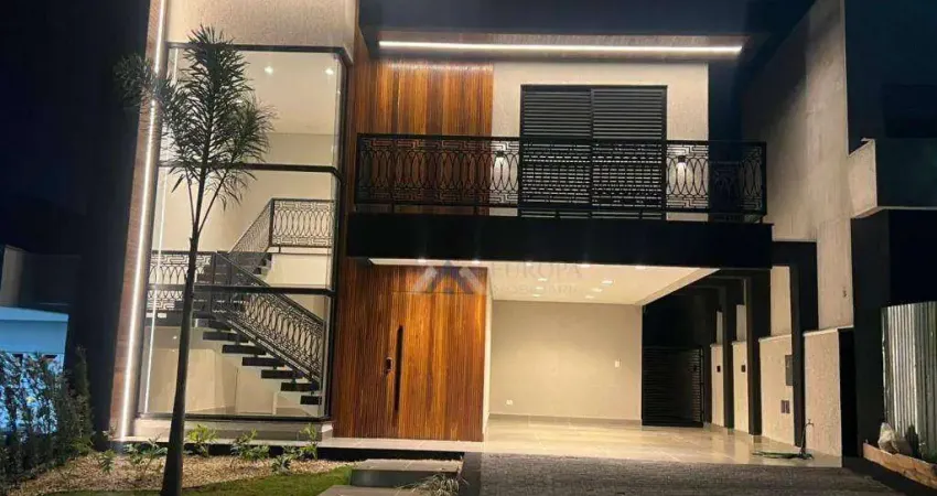 Sobrado com 4 dormitórios com suítes, à venda, 204 m² por r$ 1.590.000 - tauá araçari - londrina/pr