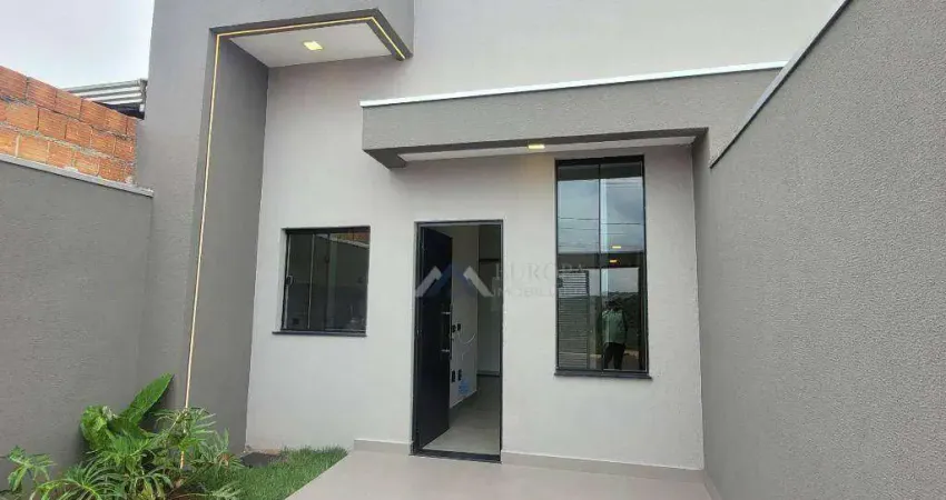 Casa com 3 dormitórios à venda, 80 m² por r$ 385.000,00 - lon rita - londrina/pr