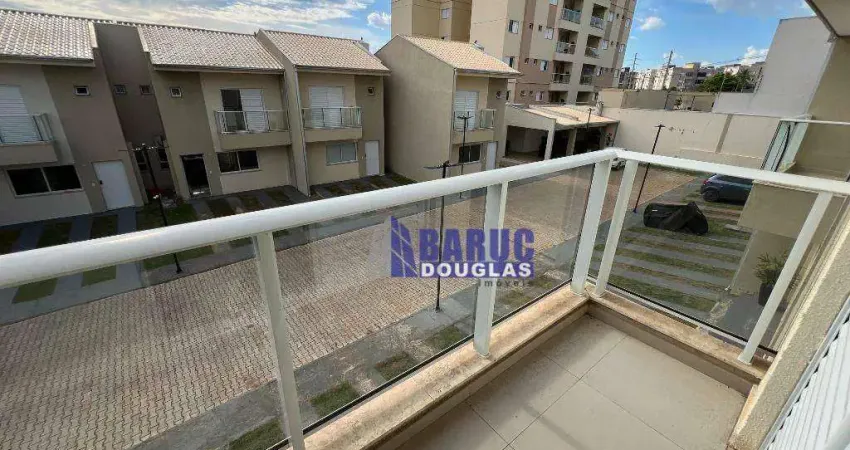 Aluga-se lindo sobrado no bairro cidade alta em condomínio fechado, sobrado com armários e ar split, 3 quartos sendo 1 suíte, quintal, 02 vagas.