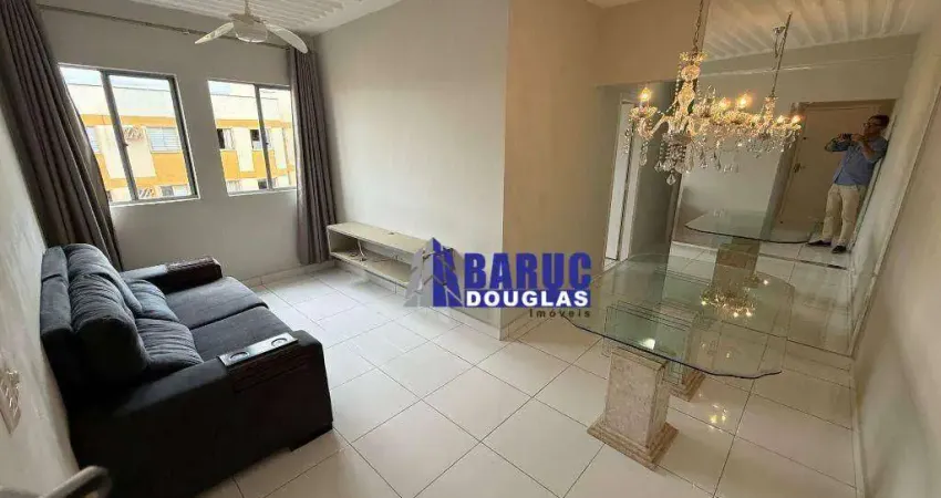 Vende-se lindo apto semi mobiliado no residencial jardim das vivendas com 03 quartos, wc social, sala de jantar e tv, todo reformado e com armários.