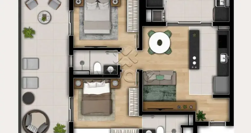 Apartamento com 2 quartos à venda na Rua Vinte e Nove de Junho, 554, Tingui, Curitiba