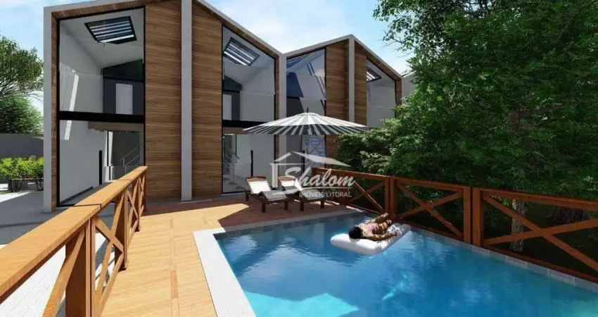 Loft com 1 quarto à venda na Rua Cidade de Capivari, Massaguaçu, Caraguatatuba