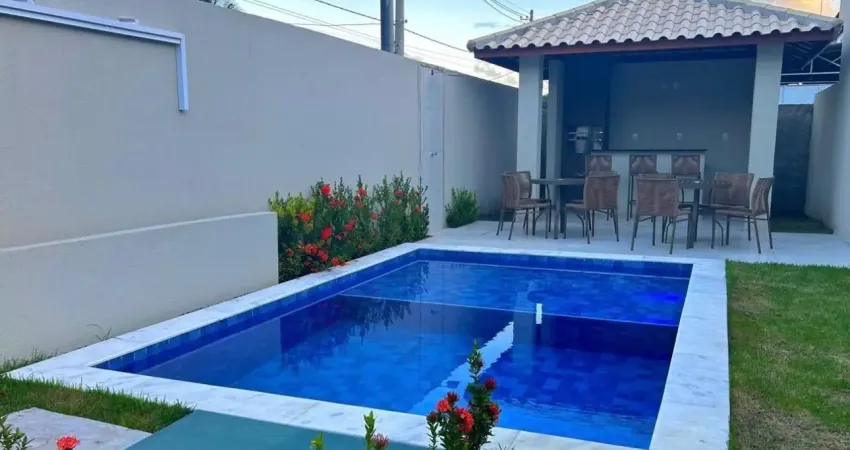 Vendo casa térrea de 3/4, sendo 01 suite, area privativa - 87 m2 - estrada do coco