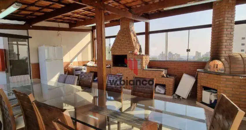 Cobertura com 4 suítes, 4vagas, 440 m² por r$ 2.080.000 - vila caminho do mar - são bernardo do campo/sp