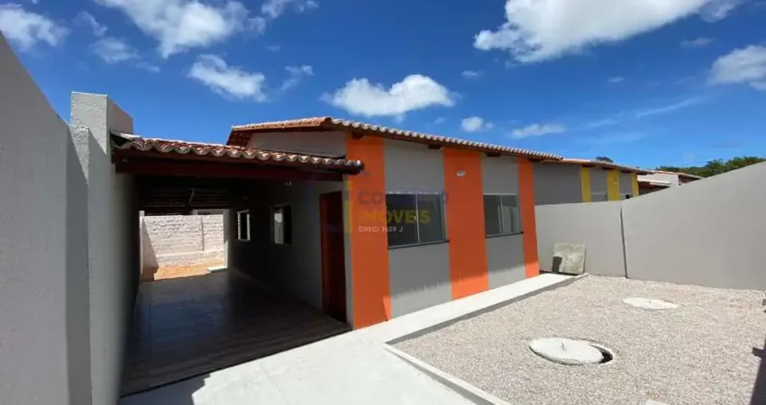 Casa para venda em extremoz, sport club natureza, 2 dormitórios, 1 suíte, 2 banheiros, 1 vaga