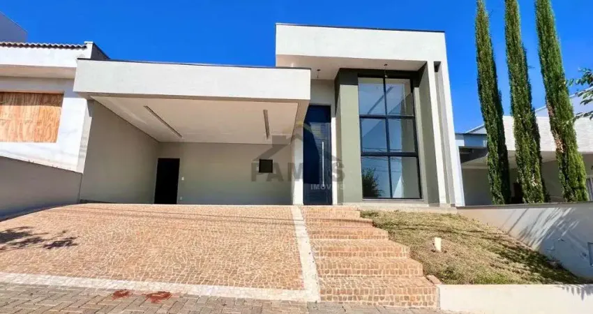 Linda Casa Terrea Nova a Venda no Condominio Porto do Sol em Valinhos-SP