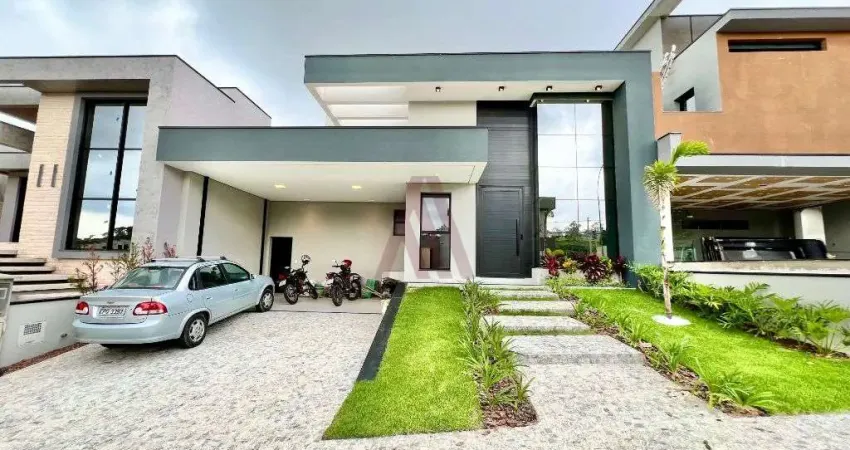 Linda casa terrea a venda no condominio mont'alcino em valinhos-sp – entrega prevista para julho/25