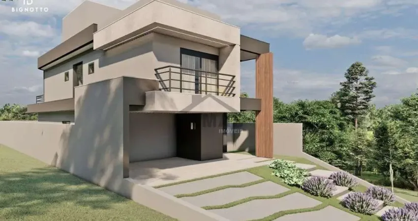 Magnifica sobrado em finalzinho de construcao no Cobndominio Reserva dos Vinhedos em Louveira/SP