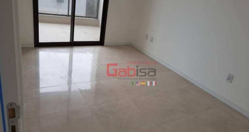 Apartamento com 1 dormitório à venda, 59 m² por R$ 494.000,00 - Centro - Cabo Frio/RJ