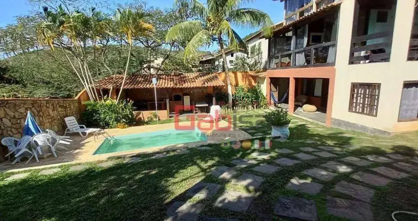 Casa com 4 dormitórios à venda, 419 m² por R$ 537.000,00 - Guriri - Cabo Frio/RJ