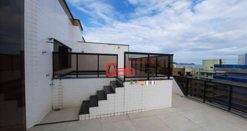 Cobertura com 4 dormitórios para alugar, 288 m² por R$ 8.058,70/mês - Vila Nova - Cabo Frio/RJ