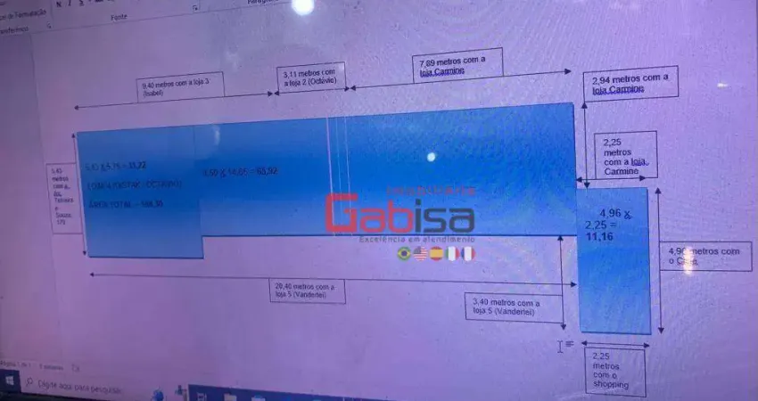 Loja para alugar, 108 m² por R$ 20.203/mês - Centro - Cabo Frio/RJ