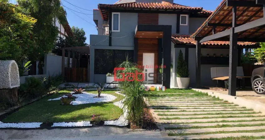 Casa com 4 dormitórios à venda, 310 m² por R$ 2.200.000,00 - Loteamento Portal da Ferradura - Armação dos Búzios/RJ