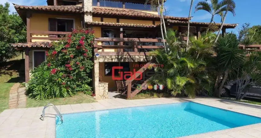Casa com 4 dormitórios à venda, 400 m² por R$ 5.500.000,00 - João Fernandes - Armação dos Búzios/RJ