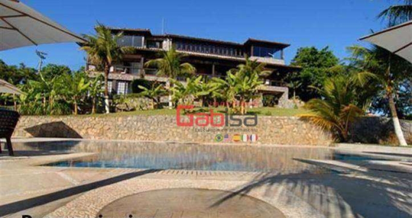 Casa com 9 dormitórios à venda, 1211 m² por R$ 15.000.000,00 - Altos de Búzios - Armação dos Búzios/RJ