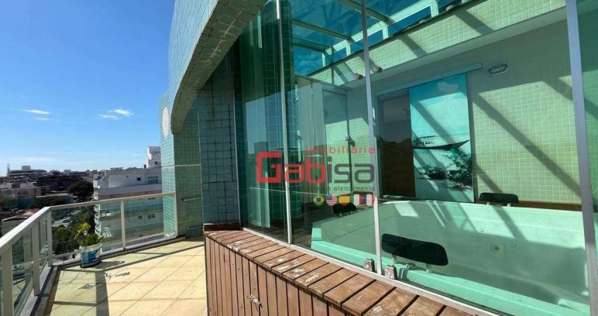 Cobertura com 4 dormitórios para alugar, 277 m² por R$ 7.500,01/mês - Vila Nova - Cabo Frio/RJ
