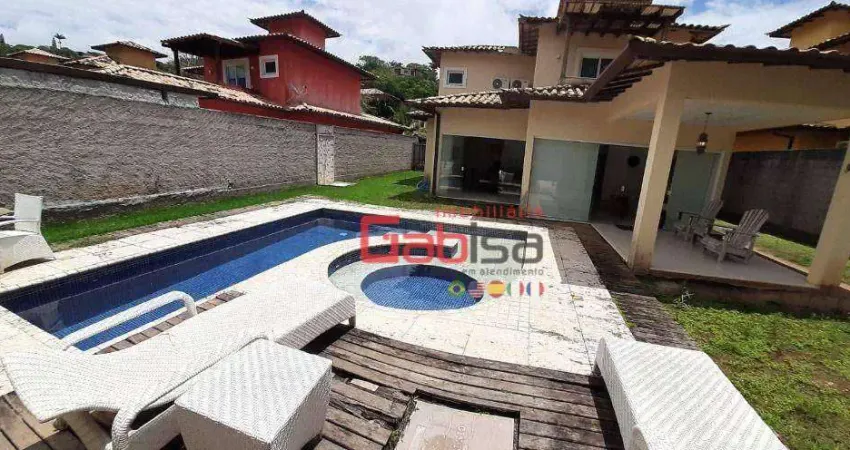 Casa com 4 dormitórios à venda, 300 m² por R$ 1.700.000 - Ferradura - Armação dos Búzios/RJ