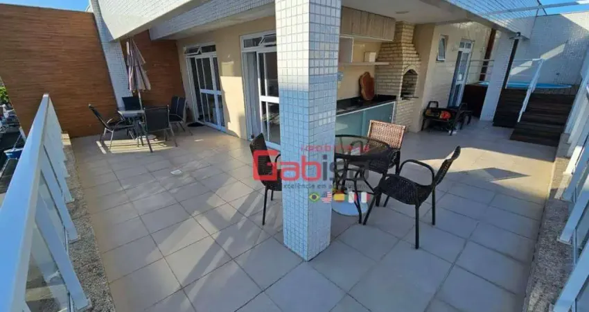 Cobertura com 3 dormitórios à venda, 180 m² por r$ 998.000,00 - braga - cabo frio/rj