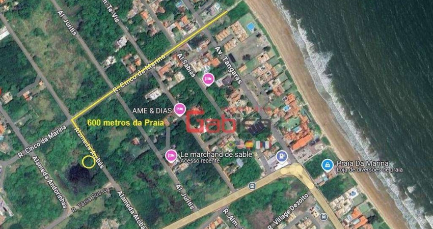 Terreno à venda, 1012 m² por R$ 350.000,00 - Baia Formosa - Armação dos Búzios/RJ