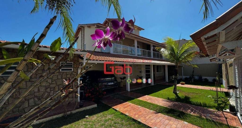 Casa com 5 dormitórios à venda, 400 m² por R$ 990.000,00 - Peró - Cabo Frio/RJ