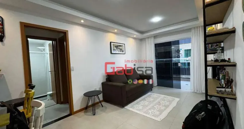 Apartamento com 1 dormitório à venda, 70 m² por r$ 430.000,00 - braga - cabo frio/rj