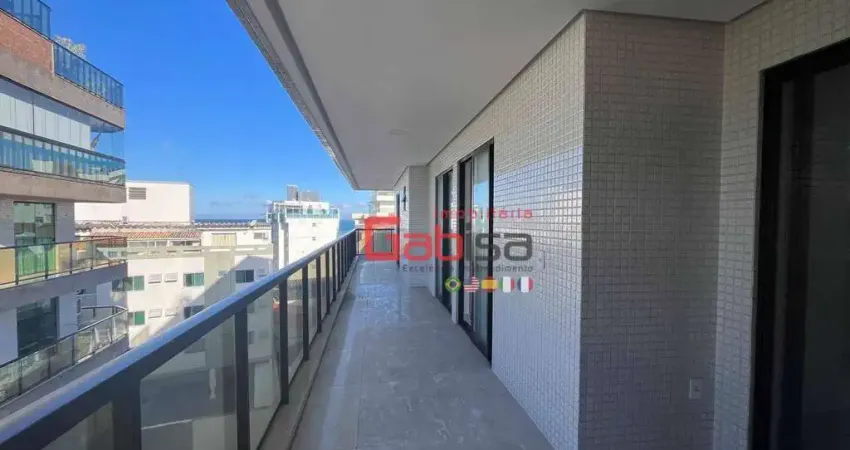 Apartamento com 4 dormitórios, 135 m² - venda por R$ 1.800.000,00 ou aluguel por R$ 7.982,50/mês - Vila Nova - Cabo Frio/RJ