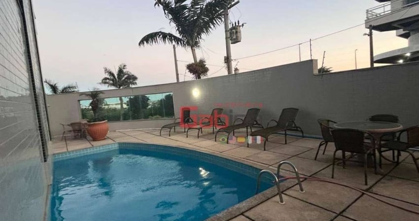 Apartamento com 4 dormitórios à venda, 217 m² por R$ 1.500.000 - Praia do Forte - Cabo Frio/RJ