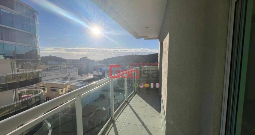 Cobertura com 3 dormitórios para alugar, 180 m² por R$ 5.912,00/mês - Centro - Cabo Frio/RJ