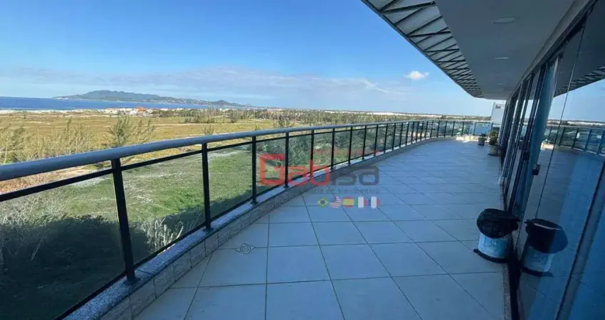 Cobertura com 4 dormitórios para alugar, 120 m² por R$ 8.000,01/mês - Braga - Cabo Frio/RJ