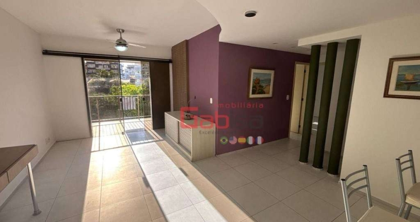 Apartamento com 3 dormitórios para alugar, 86 m² por R$ 3.770,00/mês - Braga - Cabo Frio/RJ