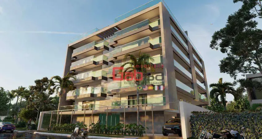 Apartamento com 2 dormitórios à venda, 106 m² por R$ 754.650,00 - Braga - Cabo Frio/RJ