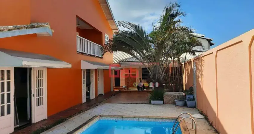 Casa com 5 dormitórios, 250 m² - venda por R$ 1.850.000,00 ou aluguel por R$ 7.953,42/mês - Praia do Siqueira - Cabo Frio/RJ