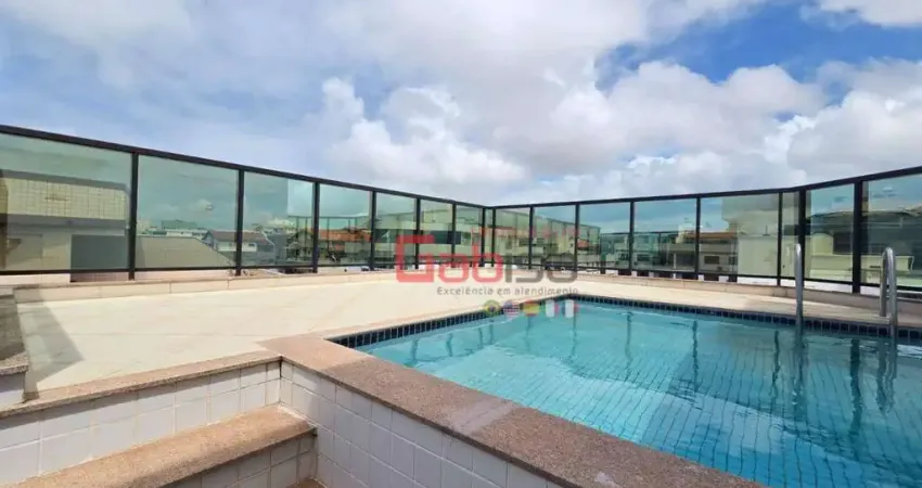 Cobertura com 5 dormitórios para alugar, 240 m² por r$ 12.000,00/mês - algodoal - cabo frio/rj