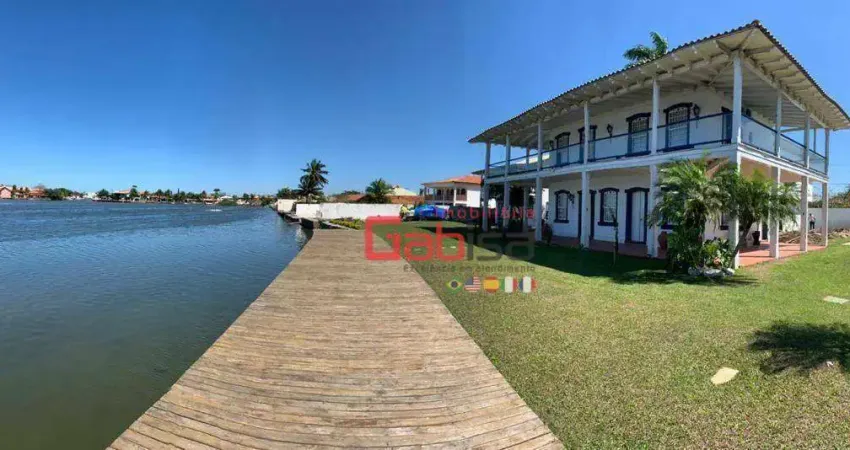 Casa com 7 dormitórios, 2400 m² - venda por r$ 2.500.000,00 ou aluguel por r$ 16.000,01/mês - ogiva - cabo frio/rj