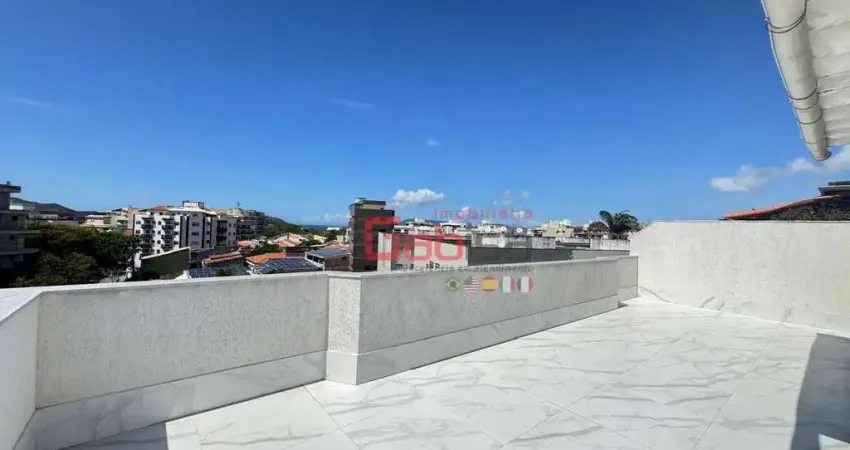 Cobertura com 4 dormitórios à venda, 268 m² por r$ 1.500.000,00 - passagem - cabo frio/rj