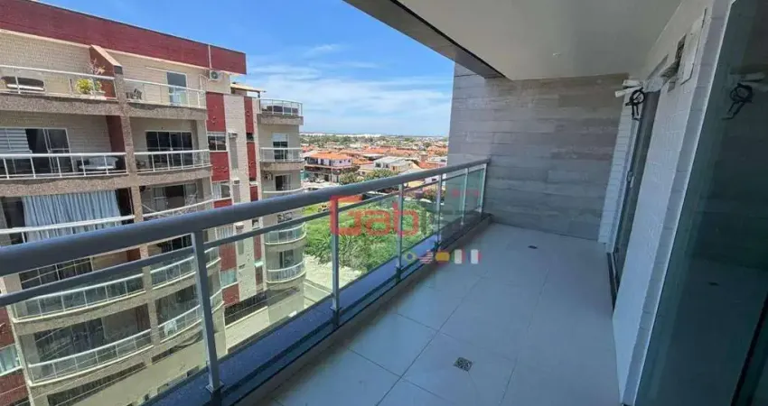 Apartamento com 1 dormitório à venda, 70 m² por r$ 430.000 - braga - cabo frio/rj